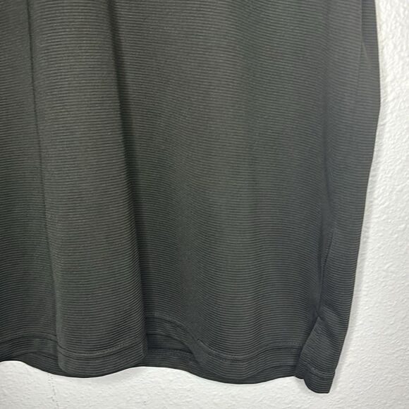 Ben Hogan Black Striped Textured Short Sleeved Polo Size XL - Picture 4 of 9